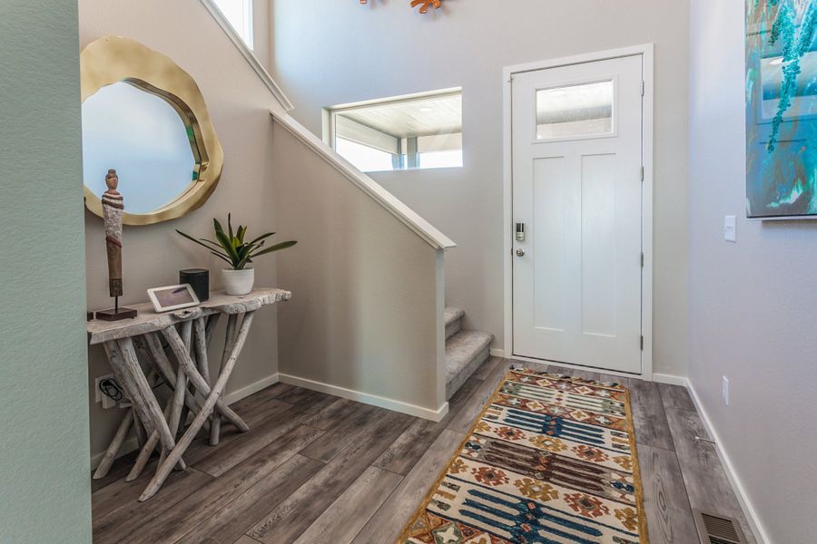 Representative furnished interior of a home built from the Rowling by Hartford Homes in Trailside, Timnath (Image 16).