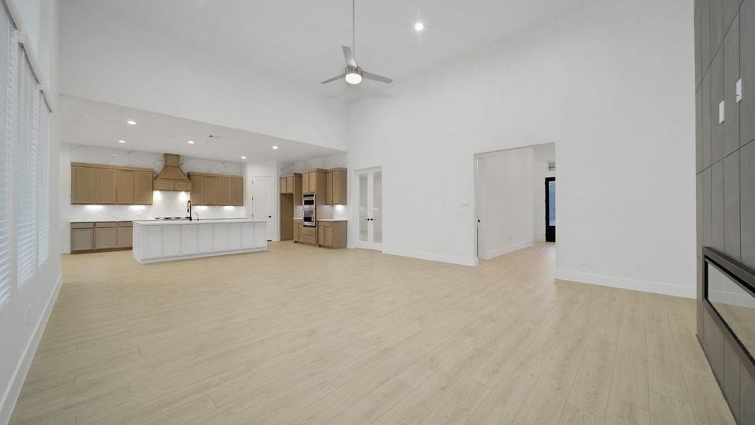 Representative unfurnished interior of a home built from the H70d by D.R. Horton in Butlers Bend Estates, Pinehurst (Image 23).