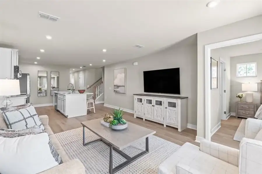 Furnished interior view inside a new home in Reidville Villas, Reidville (Image 17).