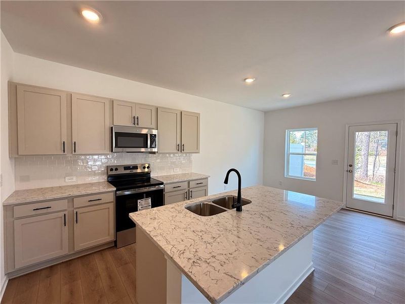 Furnished interior view inside a new home in Leydenview, Mableton (Image 5).