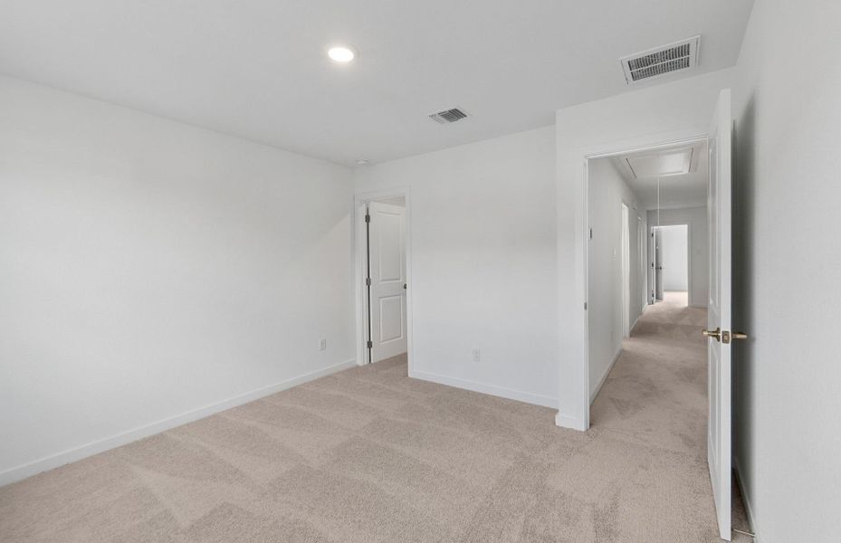 Spacious, unfurnished interior of a new home in Monarch on Main, Round Rock (Image 36). Spacious, unfurnished interior of a new home in Monarch on Main, Round Rock (Image 36).