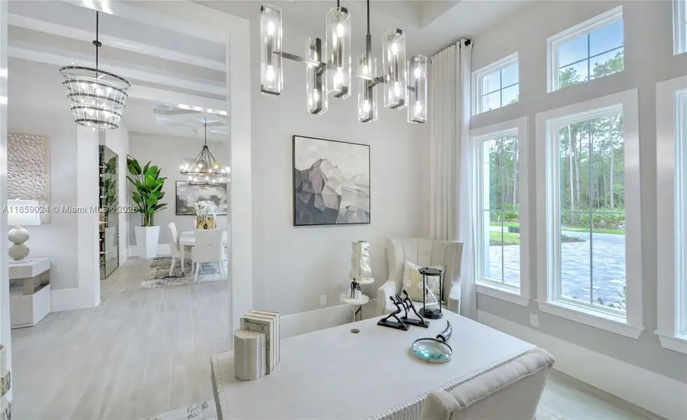Furnished interior in a model home at Prestwick Estates in Ormond Beach (Image 24).