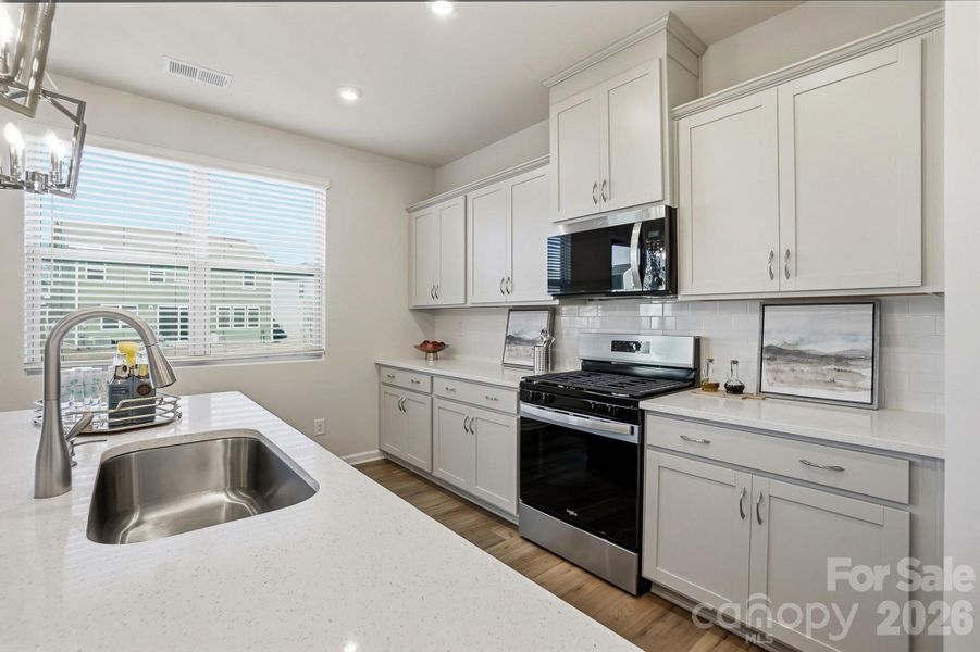 Furnished interior view inside a new home in Waxhaw Landing, Monroe (Image 33).