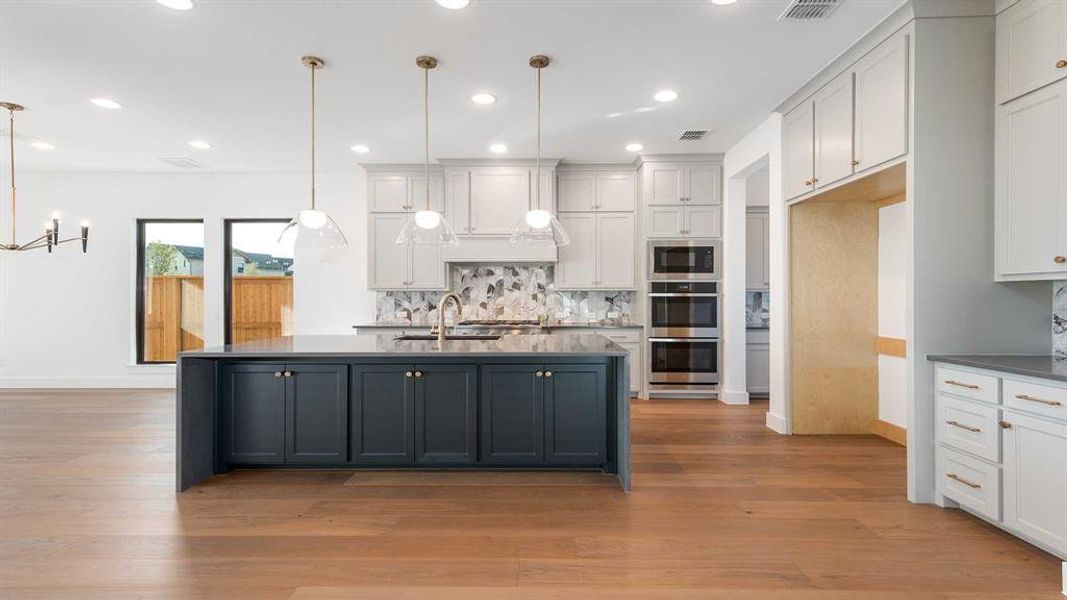 Furnished interior view inside a new home in Fields 60', Frisco (Image 10). Furnished interior view inside a new home in Fields 60', Frisco (Image 10).