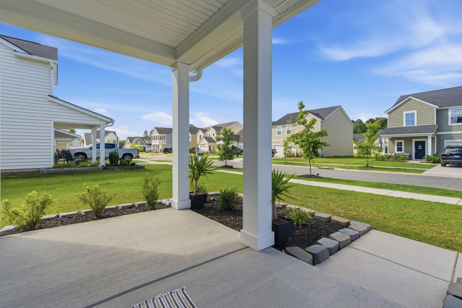 Exterior details and patio area of a home in , Summerville (Image 22). Exterior details and patio area of a home in , Summerville (Image 22).