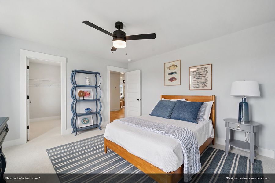 Furnished interior view inside a new home in Sweetbrier, Durham (Image 30).