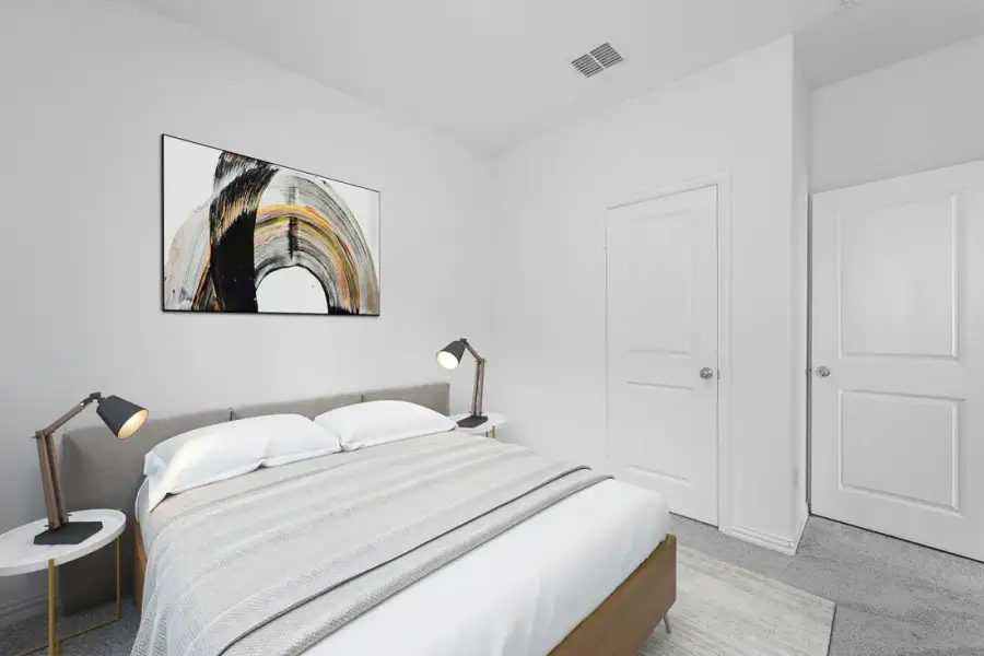 Furnished interior view inside a new home in River Ridge, Crandall (Image 10).