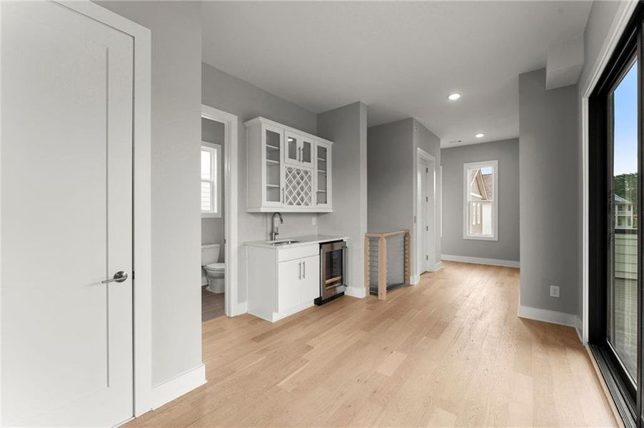 Spacious, unfurnished interior of a new home in West Town, Atlanta (Image 45).