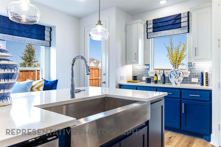 Furnished interior view inside a new home in Bel Air Village: 50ft. lots, Sherman (Image 19).