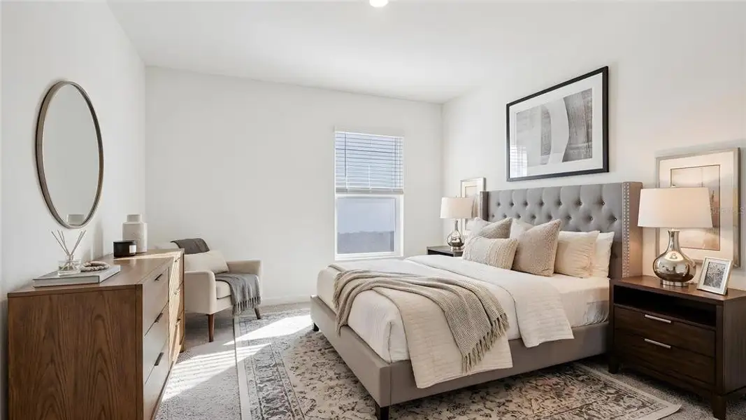 Furnished interior view inside a new home in Sunset Hills, Summerfield (Image 6).