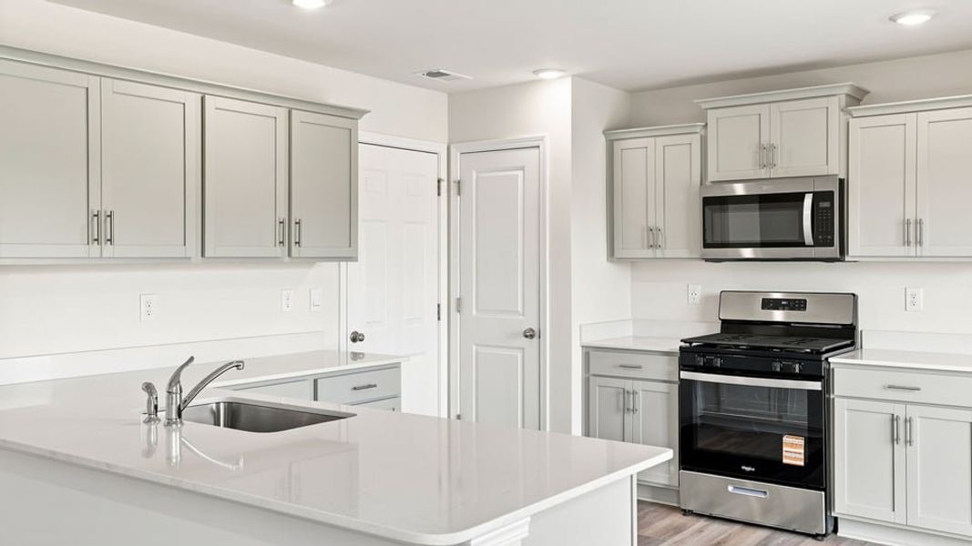 Furnished interior view inside a new home in Tyger Pines, Moore (Image 7).