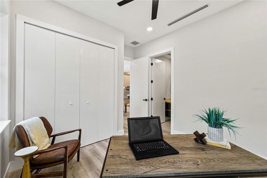 Furnished interior view inside a new home in , Tampa (Image 37).