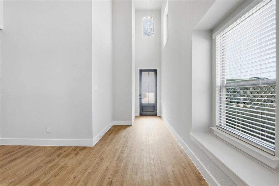 Spacious, unfurnished interior of a new home in Pecan Square: 40ft. lots, Northlake (Image 23).