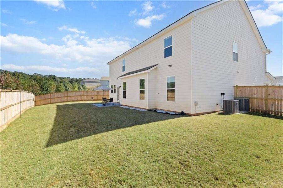 Exterior details and patio area of a home in , Locust Grove (Image 20). Exterior details and patio area of a home in , Locust Grove (Image 20).