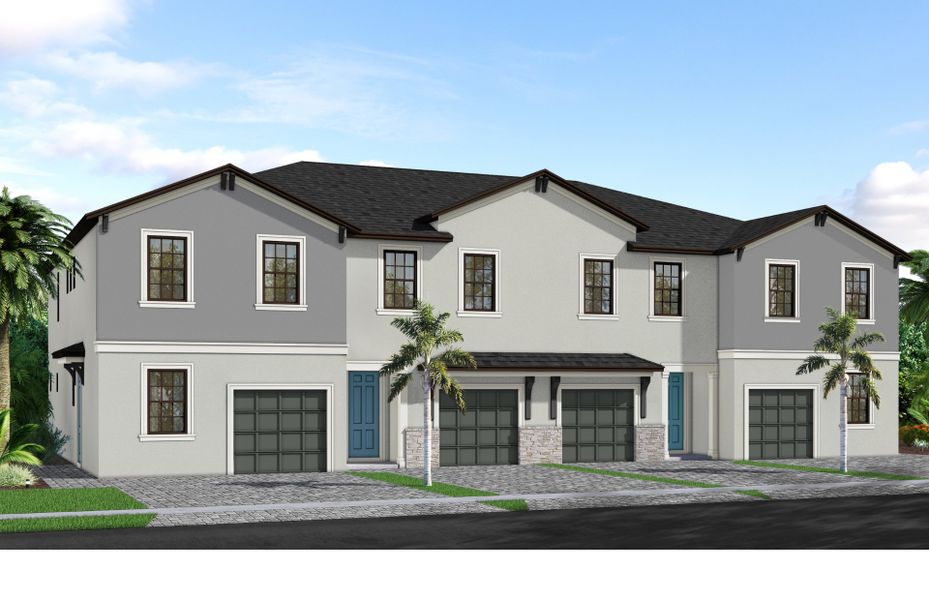 Townhome 4-Unit Exterior