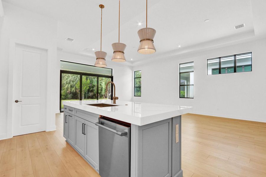 Furnished interior view inside a new home in Cove Royale, Stuart (Image 9).