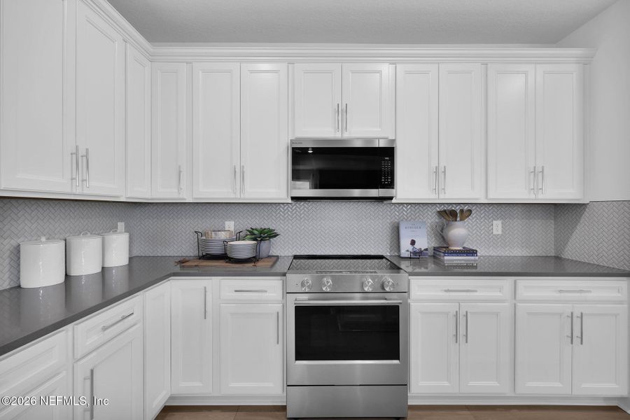Furnished interior view inside a new home in Seminole Palms, Palm Coast (Image 11).