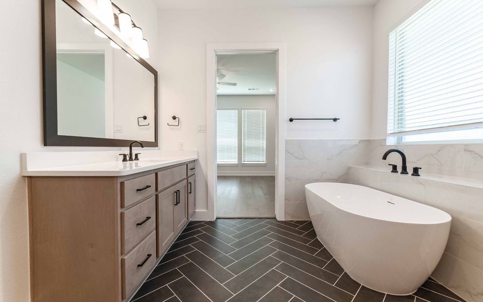 Furnished interior view inside a new home in Solterra, Mesquite (Image 9).