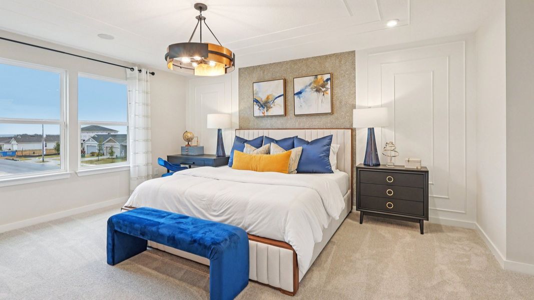 Furnished interior view inside a new home in Hamilton Bluff, Haines City (Image 32). Furnished interior view inside a new home in Hamilton Bluff, Haines City (Image 32).