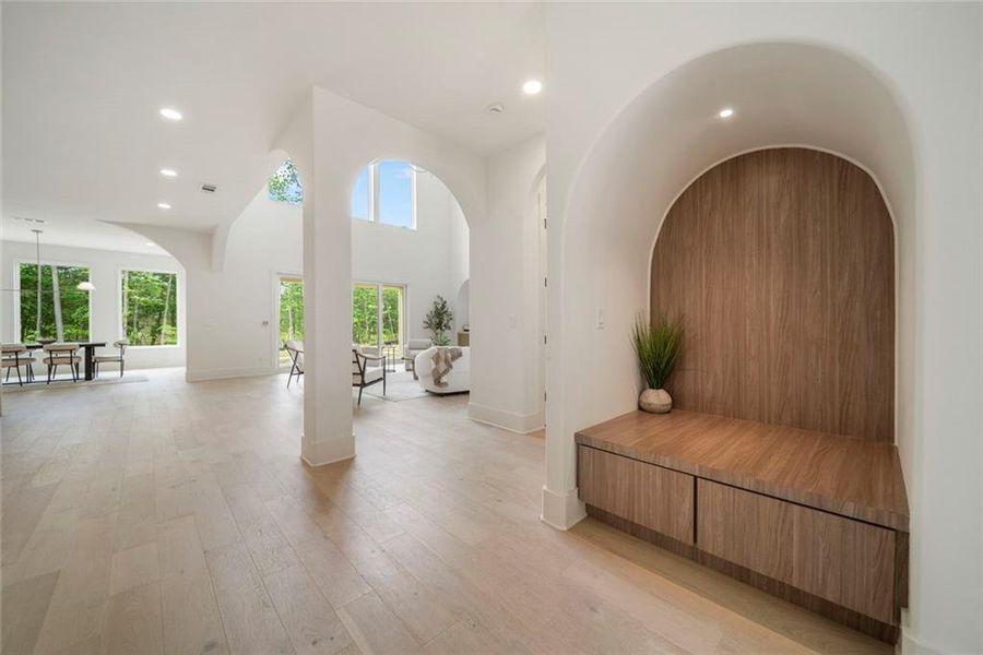 Furnished interior view inside a new home in , Lawrenceville (Image 19).
