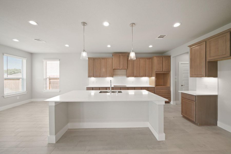 Furnished interior view inside a new home in Morton Creek Ranch, Katy (Image 6).