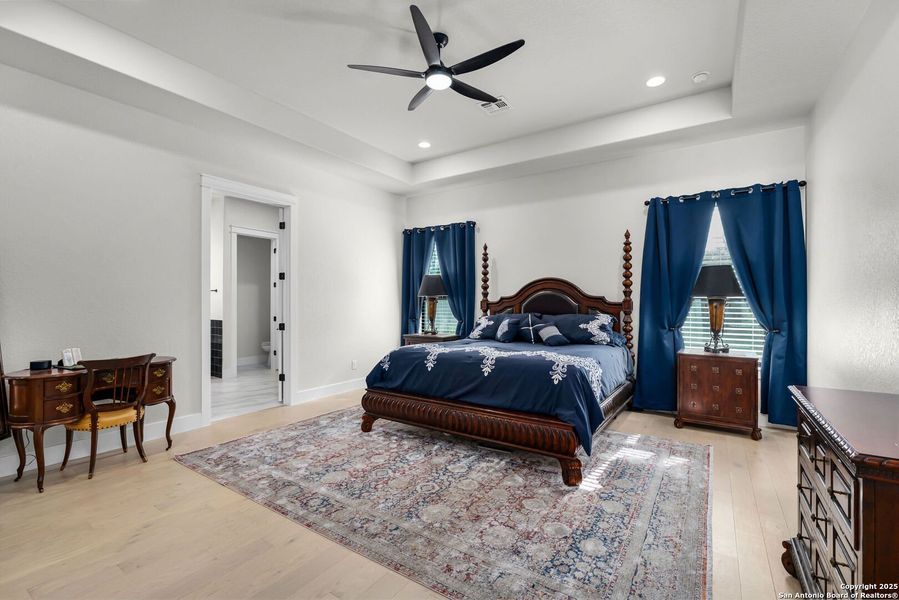 Furnished interior view inside a new home in , New Braunfels (Image 18).