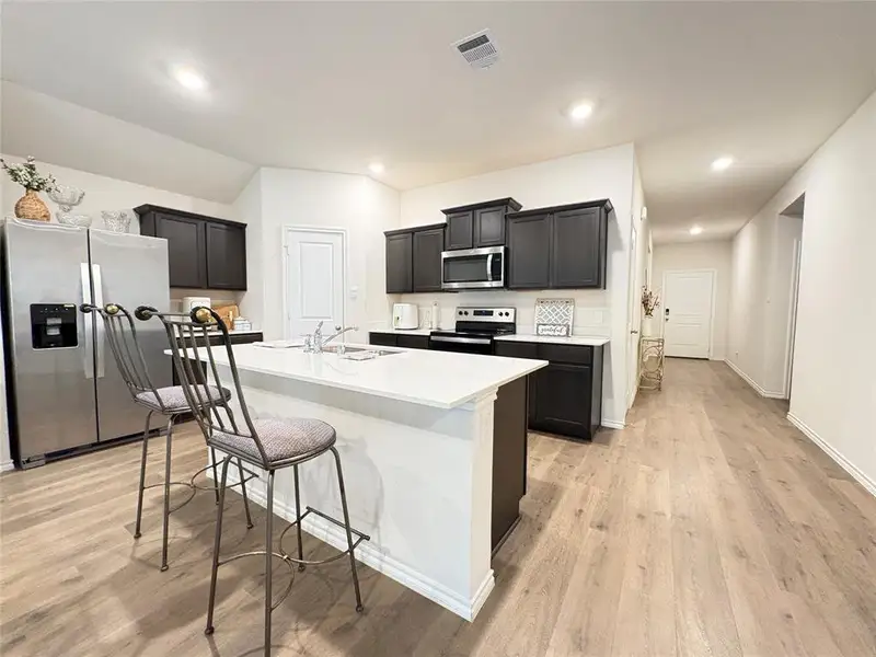 Furnished interior view inside a new home in , Denton (Image 4).