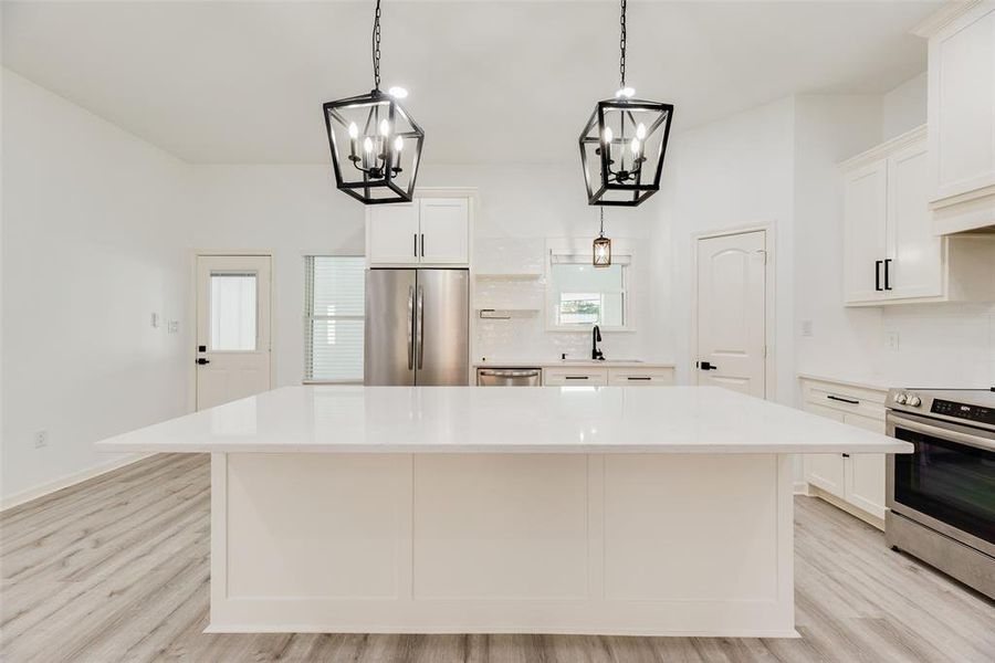 Furnished interior view inside a new home in , Fort Worth (Image 10).