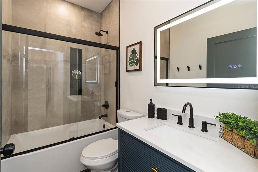 Furnished interior view inside a new home in , Tampa (Image 11).