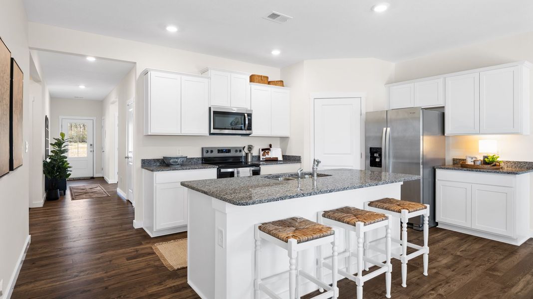 Furnished interior view inside a new home in The Cove at Thrasher Landing, Hixson (Image 15).