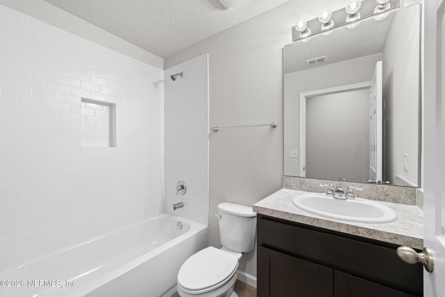 Furnished interior view inside a new home in , Jacksonville (Image 7). Furnished interior view inside a new home in , Jacksonville (Image 7).