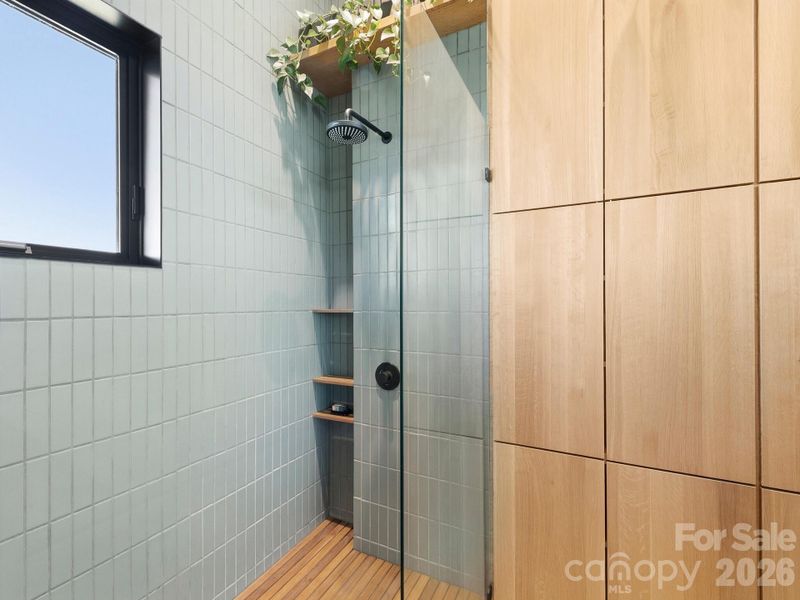 Close-up of interior finishes inside a home in , Asheville (Image 19).