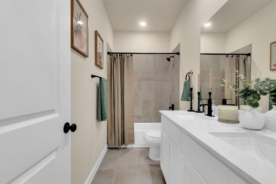 Furnished interior view inside a new home in Hadley Farms, Godley (Image 30).