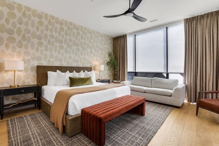 Furnished interior view inside a new home in The Dillon Buckhead, Atlanta (Image 50). Furnished interior view inside a new home in The Dillon Buckhead, Atlanta (Image 50).