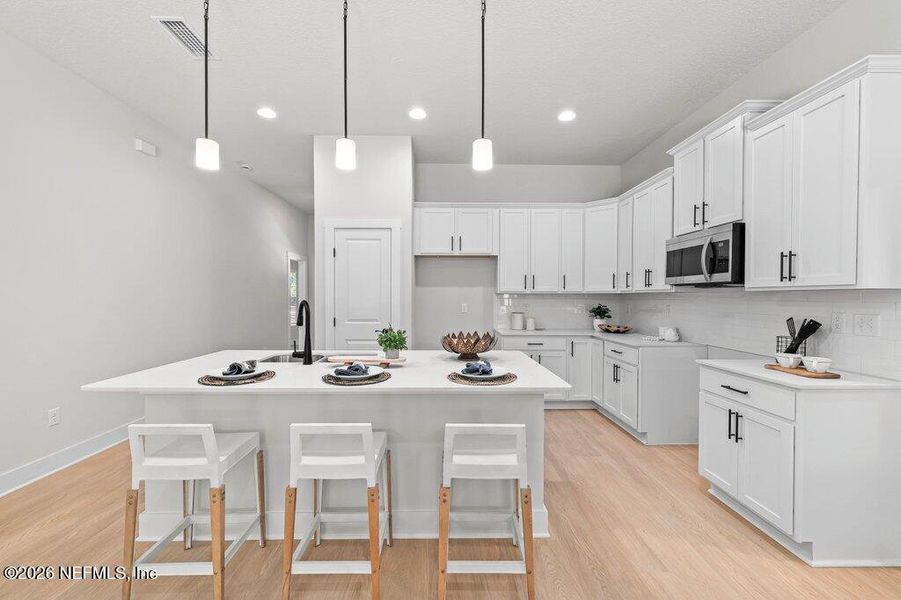 Furnished interior view inside a new home in , Jacksonville (Image 5).