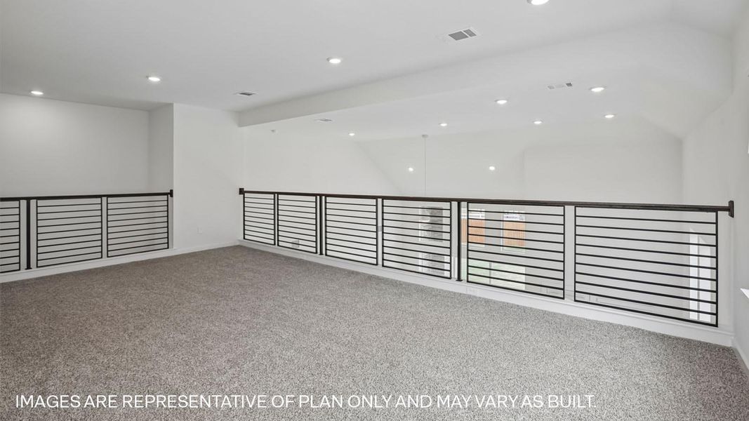 Spacious, unfurnished interior of a new home in The Enclave at Bar W Ranch, Leander (Image 37). Spacious, unfurnished interior of a new home in The Enclave at Bar W Ranch, Leander (Image 37).