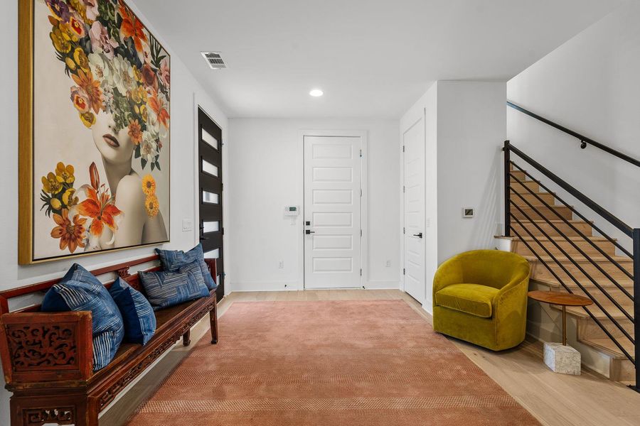 Furnished interior view inside a new home in , Austin (Image 16).