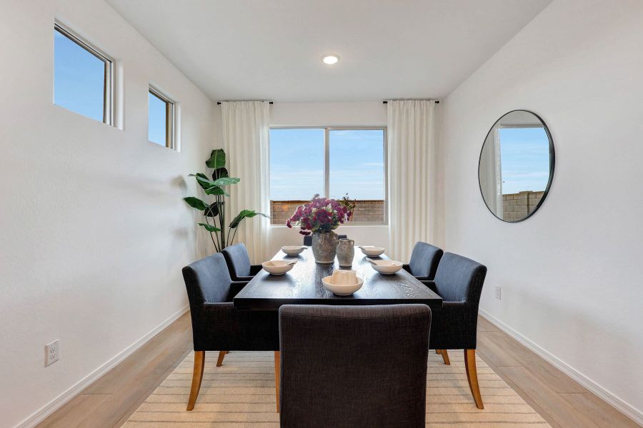 Representative furnished interior of a home built from the Ash by Mattamy Homes in Las Ventanas, Goodyear (Image 11). Representative furnished interior of a home built from the Ash by Mattamy Homes in Las Ventanas, Goodyear (Image 11).