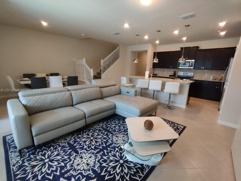 Furnished interior view inside a new home in , Clermont (Image 13). Furnished interior view inside a new home in , Clermont (Image 13).