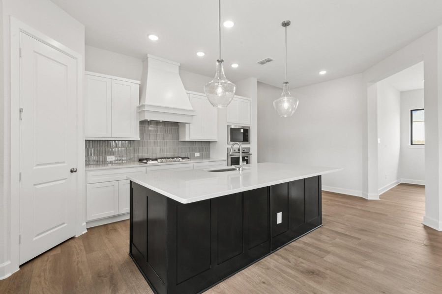 Furnished interior view inside a new home in ARTAVIA 45' Homesites, Conroe (Image 8).