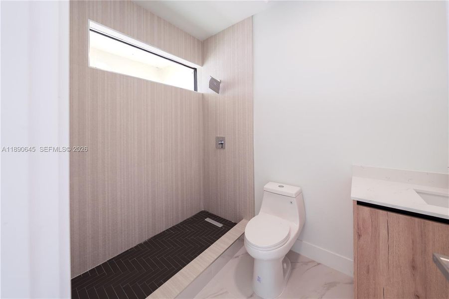 Furnished interior view inside a new home in , Miami (Image 13).