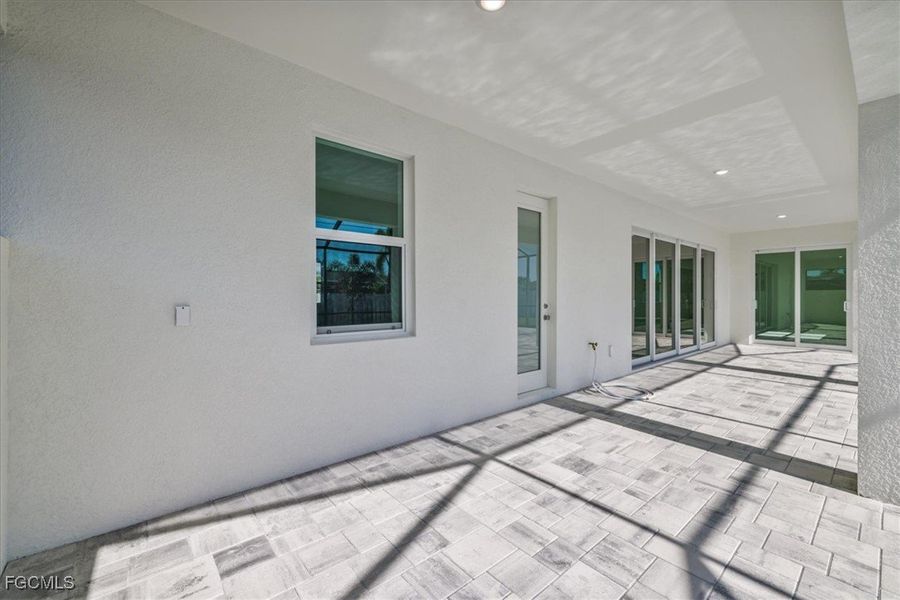 Exterior details and patio area of a home in Cape Coral, Cape Coral (Image 22). Exterior details and patio area of a home in Cape Coral, Cape Coral (Image 22).