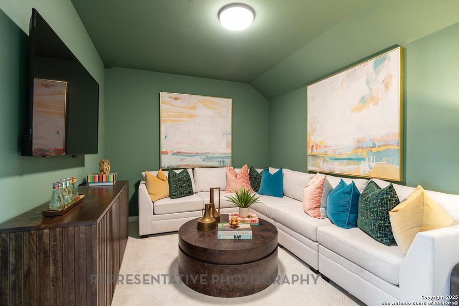 Furnished interior view inside a new home in The Ranches at Creekside, Boerne (Image 27). Furnished interior view inside a new home in The Ranches at Creekside, Boerne (Image 27).