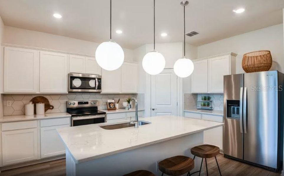 Furnished interior view inside a new home in , Bradenton (Image 4). Furnished interior view inside a new home in , Bradenton (Image 4).