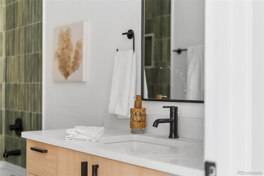Close-up of interior finishes inside a home in , Denver (Image 44).