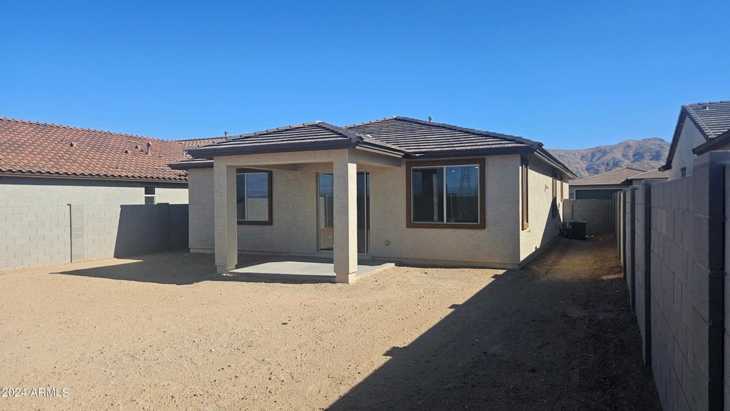 Frontera Lot 182 Backyard Covered Patio