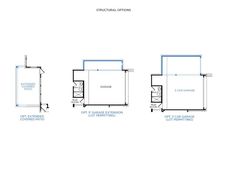 2D floor plan layout for the Sawgrass by Tricoast Homes in Canterra Creek 60', Iowa Colony, TX (Image 5). 2D floor plan layout for the Sawgrass by Tricoast Homes in Canterra Creek 60', Iowa Colony, TX (Image 5).