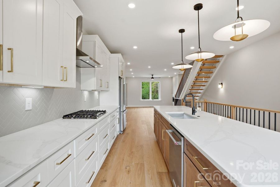 Furnished interior view inside a new home in , Charlotte (Image 10).