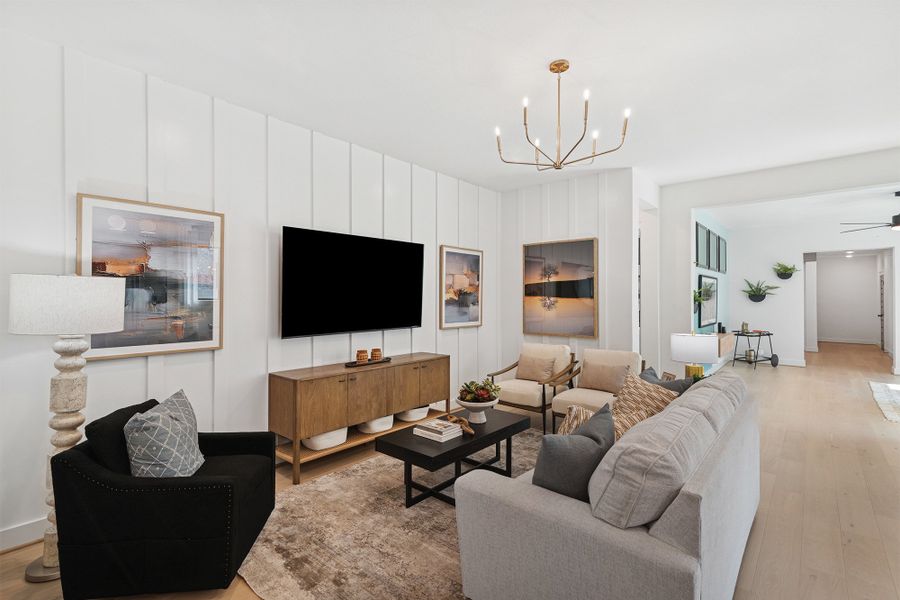 The Abney - Family Room The Abney - Family Room