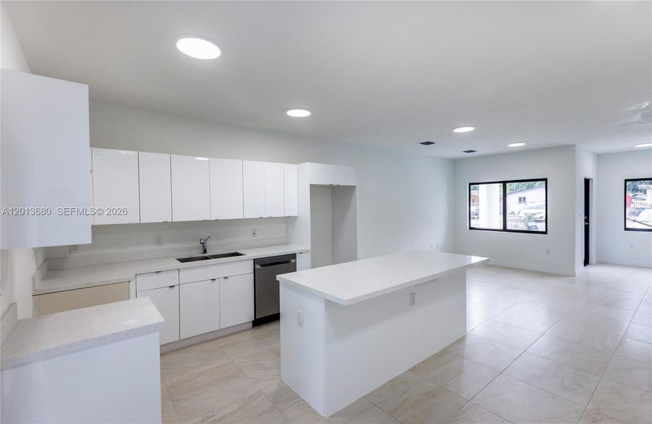 Furnished interior view inside a new home in , Miami (Image 5).